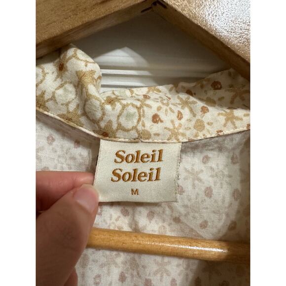 Soleil Soleil overswim beige floral set size Medium - Picture 4 of 11